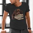 Boykin Spaniel Books Dog Breed Graphic Men's V-Neck T-Shirt