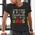 My Brother Graduated Kindergarten Class Of 2025 Graduation Men's V-Neck T-Shirt