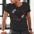 BSN RN Nurse Graduation Nursing Essentials BSN Nurses Men's V-Neck T-Shirt