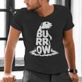 Burrow Prairie Dog Word Art Introvert Nature Retreat Men Women Kids Men's V-Neck T-Shirt Burrow Prairie Dog Word Art Introvert Nature Retreat Men Women Kids Men's V-Neck T-Shirt
