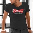 Buttwiper New Dad Beer Inspired Diaper Shower Men's V-Neck T-Shirt