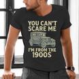 You Can't Scare Me I'm From The 1900s Retro Vintage Car Men's V-Neck T-Shirt