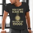 You Can't Scare Me I'm From The 1900s Vintage Pocket Watch Men's V-Neck T-Shirt