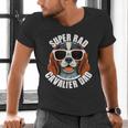 Cavalier King Charles Spaniel Dad Father’s Day Men's V-Neck T-Shirt