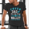 Cheer Dad Shirt Cheerleader Dad Cheerleading Competition Men Men's V-Neck T-Shirt