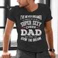 Cheerleading Dad Father Cheer Dad Men's V-Neck T-Shirt