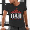 Circus Dad Of The Birthday Boy & Girl Carnival Family Outfit Men's V-Neck T-Shirt
