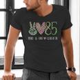 Class Of 1985 Shirt Leopard Senior Graduation Class Reunion Men's V-Neck T-Shirt
