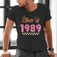 Class Of 1989 School Graduation Meetup Reunion Men's V-Neck T-Shirt