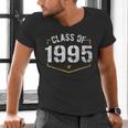 Class Of 1995 School Reunion Graduation Vintage Style Men's V-Neck T-Shirt