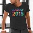 Class Of 2015 School Reunion College Highschool Graduation Men's V-Neck T-Shirt