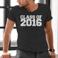 Class Of 2016 Senior Graduation Novelty FashionShirt Top Men's V-Neck T-Shirt