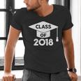 Class Of 2018 Senior T-Shirt Graduation Shirt Men's V-Neck T-Shirt
