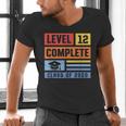 Class Of 2019 Senior High School Graduation Level 12th Grade Men's V-Neck T-Shirt