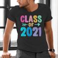 Class Of 2021 Graduation Grow With Me Men's V-Neck T-Shirt