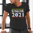 Class Of 2021 Senior Year 90's TV Style Graduation For Grad Men's V-Neck T-Shirt