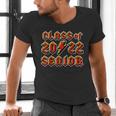 Class 2022 Senior 80s 90s Rock Retro Vintage Graduation Men's V-Neck T-Shirt