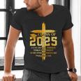 Class Of 2025 Christian Graduation Senior Graduate Men Women Men's V-Neck T-Shirt