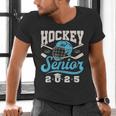 Class Of 2025 Hockey Senior Graduation Graduate Grad Men's V-Neck T-Shirt