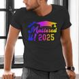 Class Of 2025 Mastered It College Masters Degree Graduation Men's V-Neck T-Shirt