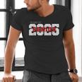 Class Of 2025 Senior Graduation 2025 And Red Men's V-Neck T-Shirt
