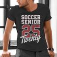 Class Of 2025 Senior 2025 Graduation 2025 Soccer Men's V-Neck T-Shirt