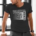 Class Of 2025 Volleyball Senior Class 25 Graduation Men's V-Neck T-Shirt