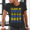 Class Of 2026 2027 Senior Graduation Students Men's V-Neck T-Shirt