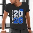 Class Of 2026 Dad Proud Dad Of A 2026 Senior Graduate Men's V-Neck T-Shirt