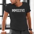 Class Of 2026 MMXXVI Vintage Freshman 2026 Senior Graduation Men's V-Neck T-Shirt