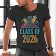 Class Of 2026 Retro Graduation Memory Nostalgia For Seniors Men's V-Neck T-Shirt