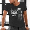 Class Of 2026 Senior 2026 Graduation Decoration Men Senior Men's V-Neck T-Shirt