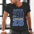 Class Of 2026 Senior Retro Graduation 2026 First Day Vintage Men's V-Neck T-Shirt