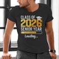 Class Of 2026 Senior Year Loading Senior 2026 Graduation Men's V-Neck T-Shirt