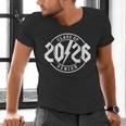 Class Of 2026 Twenty 26 Classic Rock Graduation Senior 2026 Men's V-Neck T-Shirt