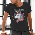 Class Of 2031 Graduation Year UnicornShirt Men's V-Neck T-Shirt