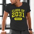 Class Of 2031 Shirts For Kindergarten Photo To Graduation Men's V-Neck T-Shirt