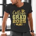 College Grad Class Of 2025 Senior Graduate Graduation Men's V-Neck T-Shirt
