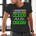 College High School Graduation Senior 2018 TShirt Men's V-Neck T-Shirt