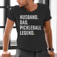 Cool Pickleball For Men Husband Dad Legend Pickleball Player Men's V-Neck T-Shirt Cool Pickleball For Men Husband Dad Legend Pickleball Player Men's V-Neck T-Shirt