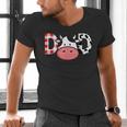 Cow Mom Or Dad Birthday Farm Birthday Party Men's V-Neck T-Shirt