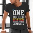 Criminal Justice Graduation Tshirt One Degree Hotter Men's V-Neck T-Shirt
