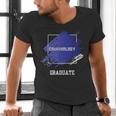 Criminology Graduation Graduated Degree University Student Men's V-Neck T-Shirt