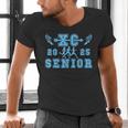 Cross Country Senior Night Senior 2025 Graduation Party 25 Men's V-Neck T-Shirt
