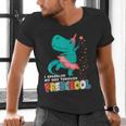 Cute Magical Ballerina Dino Unicorn Preschool Graduation Men's V-Neck T-Shirt