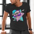 Dabbing Cassette Tape 70s 80s 80s Outfit Nostalgia Men's V-Neck T-Shirt