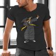 Dabbing Graduation Class Of 2023 Shirt History Month Men's V-Neck T-Shirt