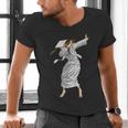 Dabbing Graduation Class Of 2025 Woman Graduation Men's V-Neck T-Shirt