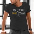 Dad To Be 2026 Loading Daddy 2026 New Baby Father 2026 Men's V-Neck T-Shirt Dad To Be 2026 Loading Daddy 2026 New Baby Father 2026 Men's V-Neck T-Shirt