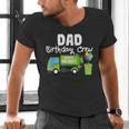 Dad Birthday Crew Garbage Truck Birthday Party T-Shirt Men's V-Neck T-Shirt Dad Birthday Crew Garbage Truck Birthday Party T-Shirt Men's V-Neck T-Shirt